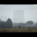 Kühltürme der Nuklearanlage Tricastin mit dem Kernkraftwerk Tricastin